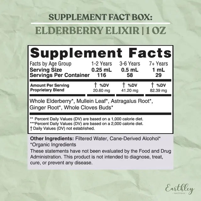 Elderberry Elixir